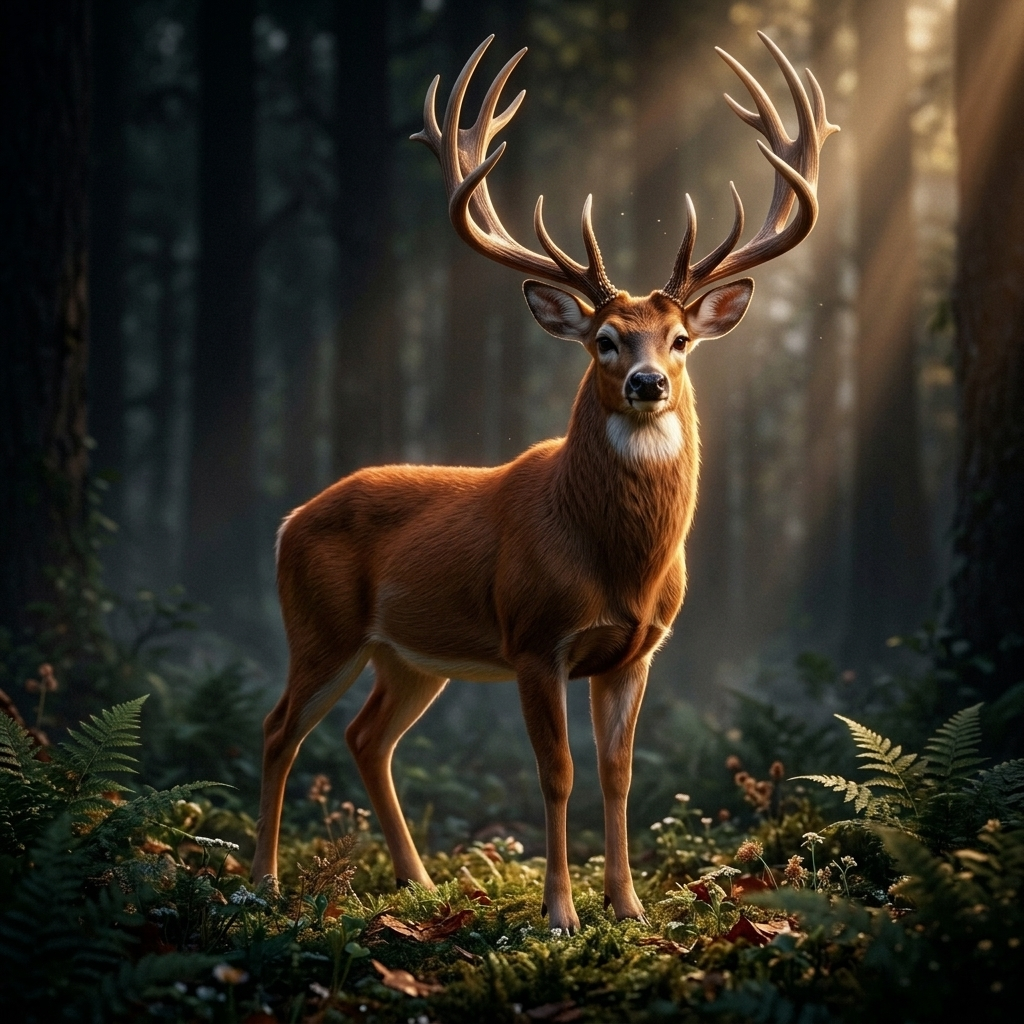 Lumi the Deer Prime Full-Grown Stage (Day 40+)
