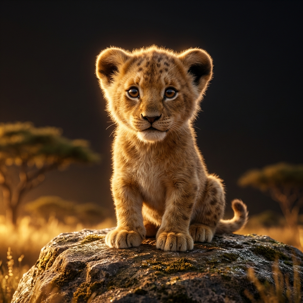 Simba the Lion Baby Companion