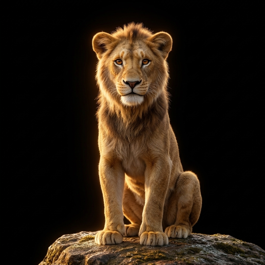Simba the Lion Young Stage (Days 20–39)